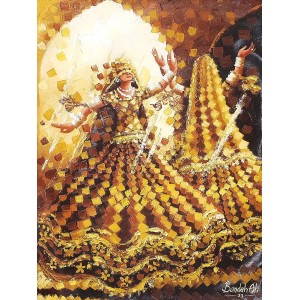 Bandah Ali, 18 x 24 Inch, Acrylic on Canvas, Figurative-Painting, AC-BNA-158